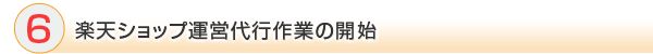 楽天ネットショップ運営代行作業の開始