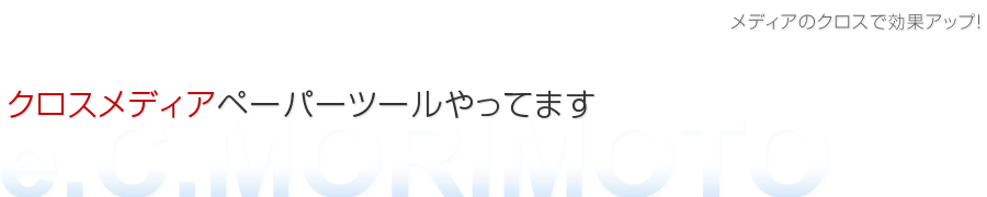 売れるホームページと紙媒体・クロスメディアという考え方で紙を使う